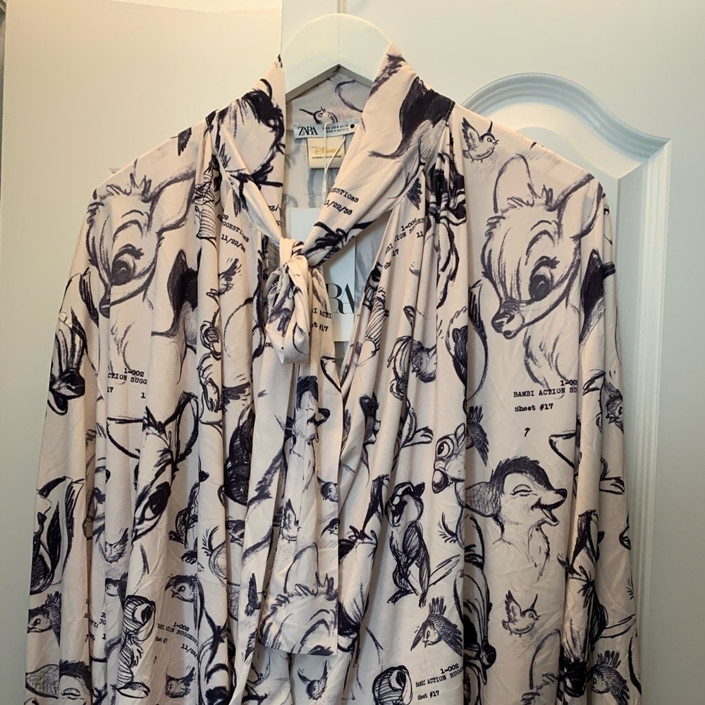 Zara flowy shirt